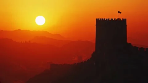 The Great Wall Of China Stock Footage 297953727