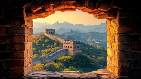The Great Wall Of China Stock Footage 297953895