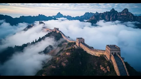 The Great Wall Of China Stock Footage 297953920