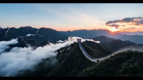 The Great Wall Of China Stock Footage 297953988