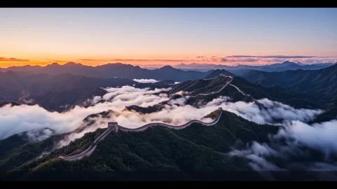The Great Wall Of China Stock Footage 297954049