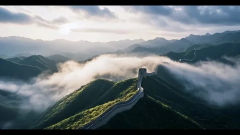 The Great Wall Of China Stock Footage 297954226