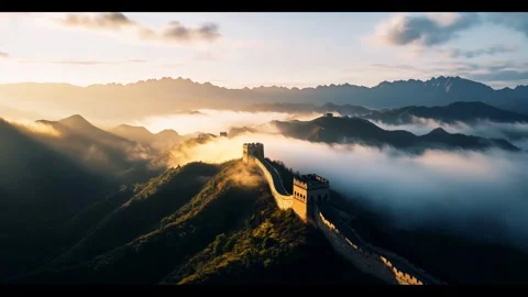 The Great Wall Of China Stock Footage 297954245