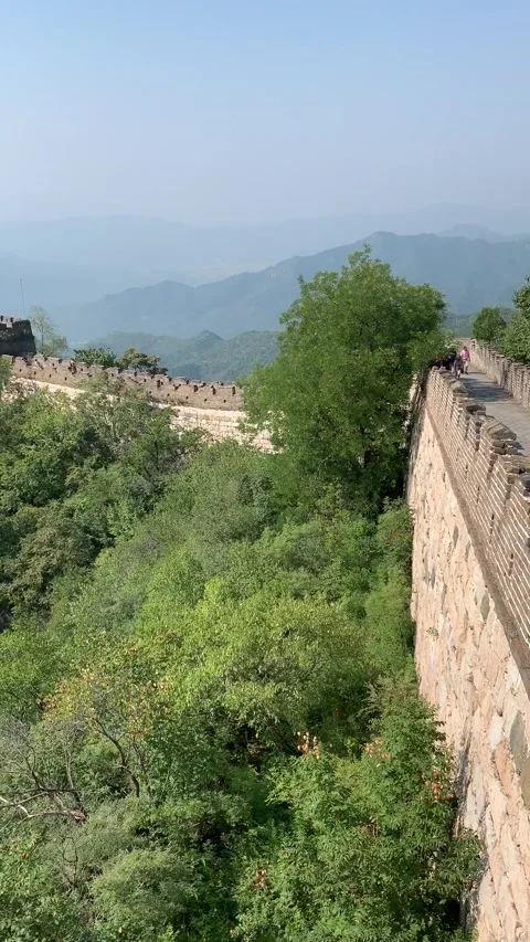 Great Wall of China Stock Footage 341982635