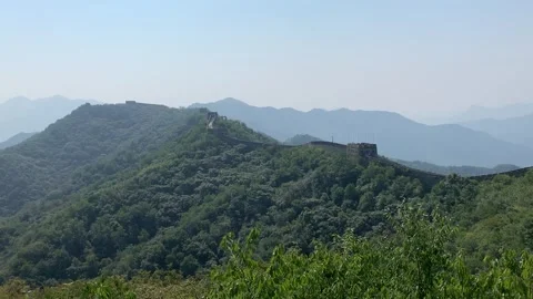 Great Wall of China Stock Footage 341982660