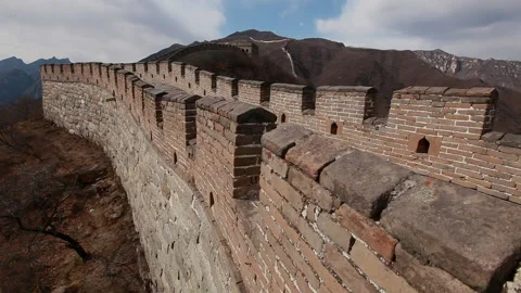 The Great Wall Of China - Mutianyu Stock Footage 143304358