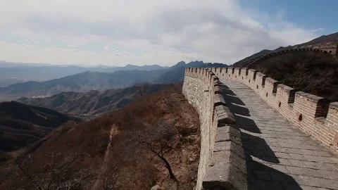 The Great Wall Of China - Mutianyu Stock Footage 143305016