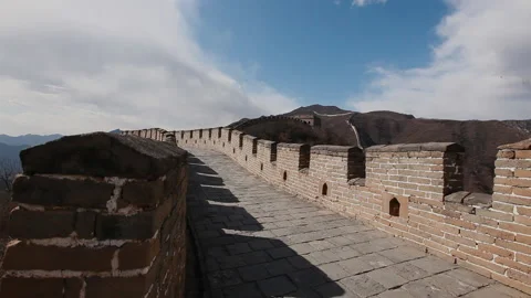 The Great Wall Of China - Mutianyu Stock Footage 143305099