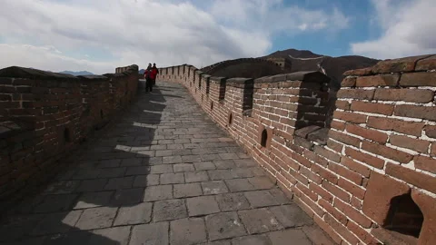 The Great Wall Of China - Mutianyu Stock Footage 143305894