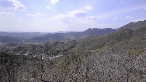 Great Wall of China, Mutianyu Section Stock Footage 76065807