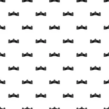 Great Wall of China pattern vector Stock Illustration