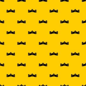 Great Wall of China pattern vector Stock Illustration