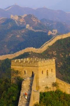 Great wall of china Stock Photos