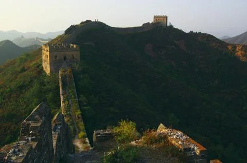 Great wall of china Stock Photos