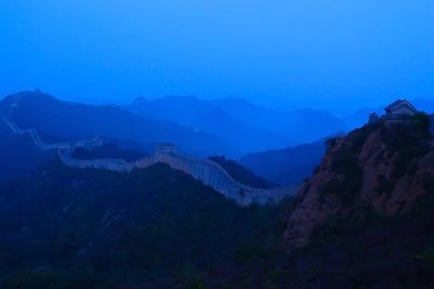 Great wall of china Stock Photos