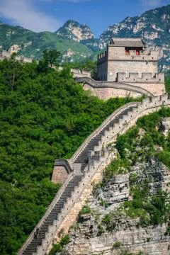 The great wall of china Stock Photos
