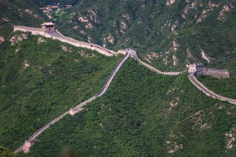 The great wall of china Stock Photos