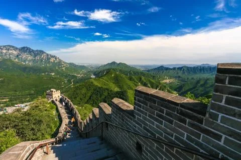 The great wall of china Stock Photos