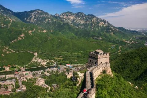 The great wall of china Stock Photos