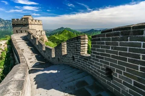 The great wall of china Stock Photos