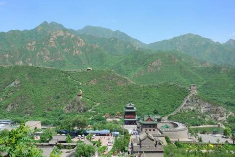 Great wall in china Stock Photos