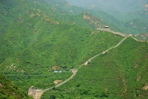 Great wall in china Stock Photos
