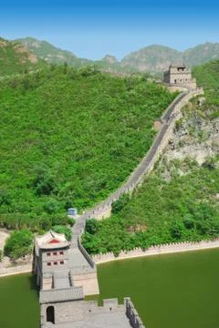 Great wall in china Stock-Fotos