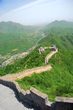 Great wall in china Stock Photos