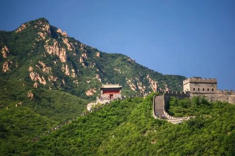 The great wall of china Stock Photos