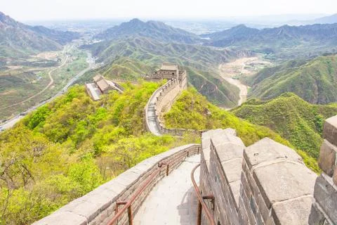 The Great Wall of China Fotos Stock