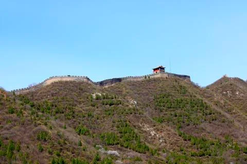 The Great Wall in China Stock Photos