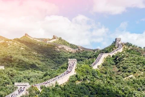 The Great Wall of China Stock Photos