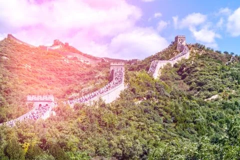 The Great Wall of China Stock Photos