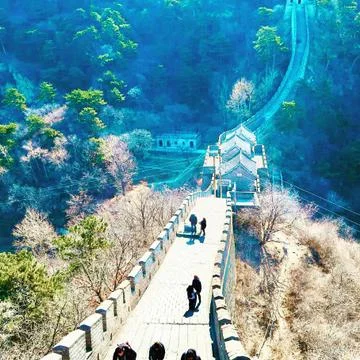 Great Wall of China Foto stock