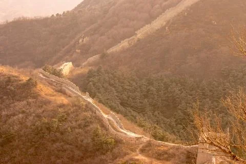 Great Wall of China 写真素材