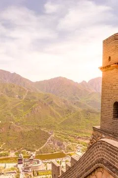 The Great Wall of China Stockfoto's
