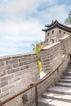 The Great Wall in China Fotos de archivo