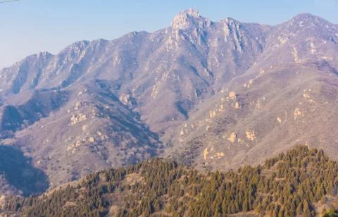 The Great Wall of China, section of Badaling, China Stock Photos