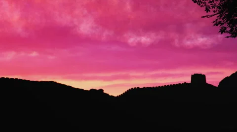 Great Wall Vídeo Stock 1068353