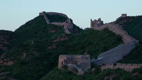 The Great Wall Stock Footage 177273748