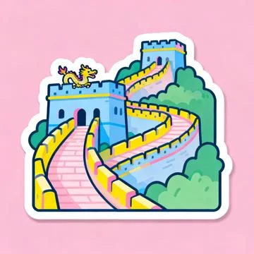 Great wall Stock-Illustration