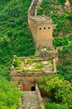 Great Wall. Stock Photos