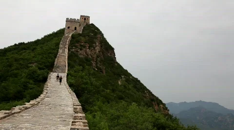 Great wall at Simatai, China Vidéo 519677