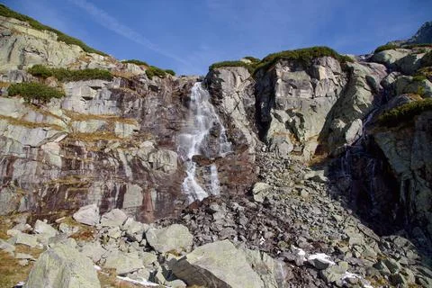 Great waterfall Stock Photos