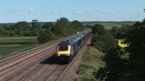 Great Western High Speed Train 스톡 동영상 24808116