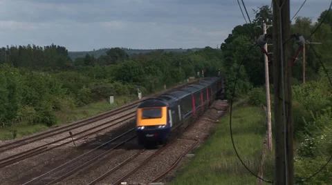 Great Western HST 스톡 동영상 24789311