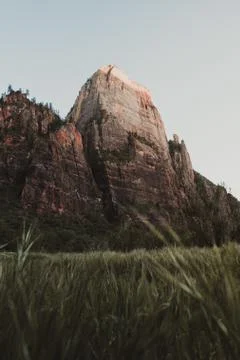 Great White Throne - Zion National Park Stock Photos