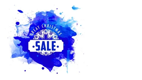 Great xmas transfer window store publicity science with white design with oval Stock Footage 130070500