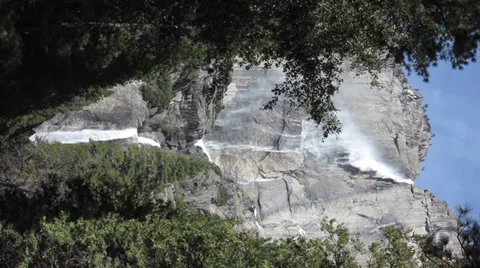Great Yosemite Falls Stock Footage 28700445