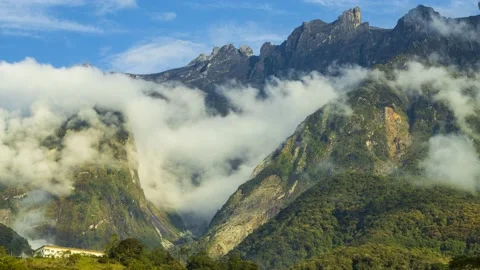 The greatest of Mount Kinabalu Video stock 168302723